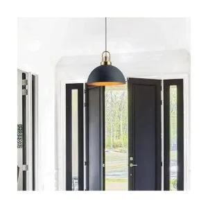 Lámpara colgante vintage de 13.58 pulgadas cúpula rústica_3