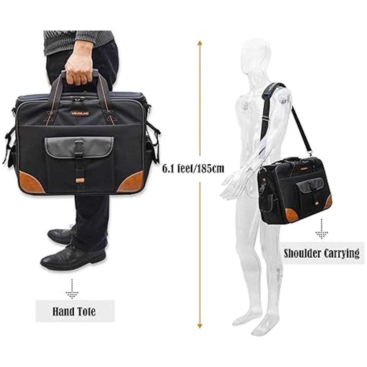 Bolsa de herramientas para electricista de 88 bolsillos_5