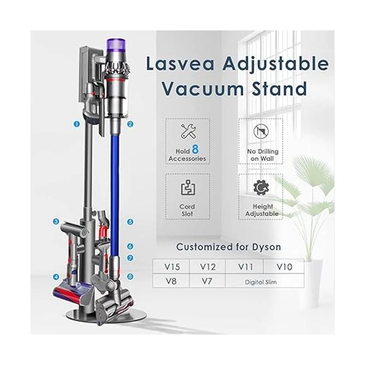 Soporte al vacío de altura ajustable soporte de_2