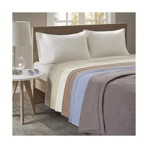 Beautyrest Manta eléctrica de lujo de microforro polar_5