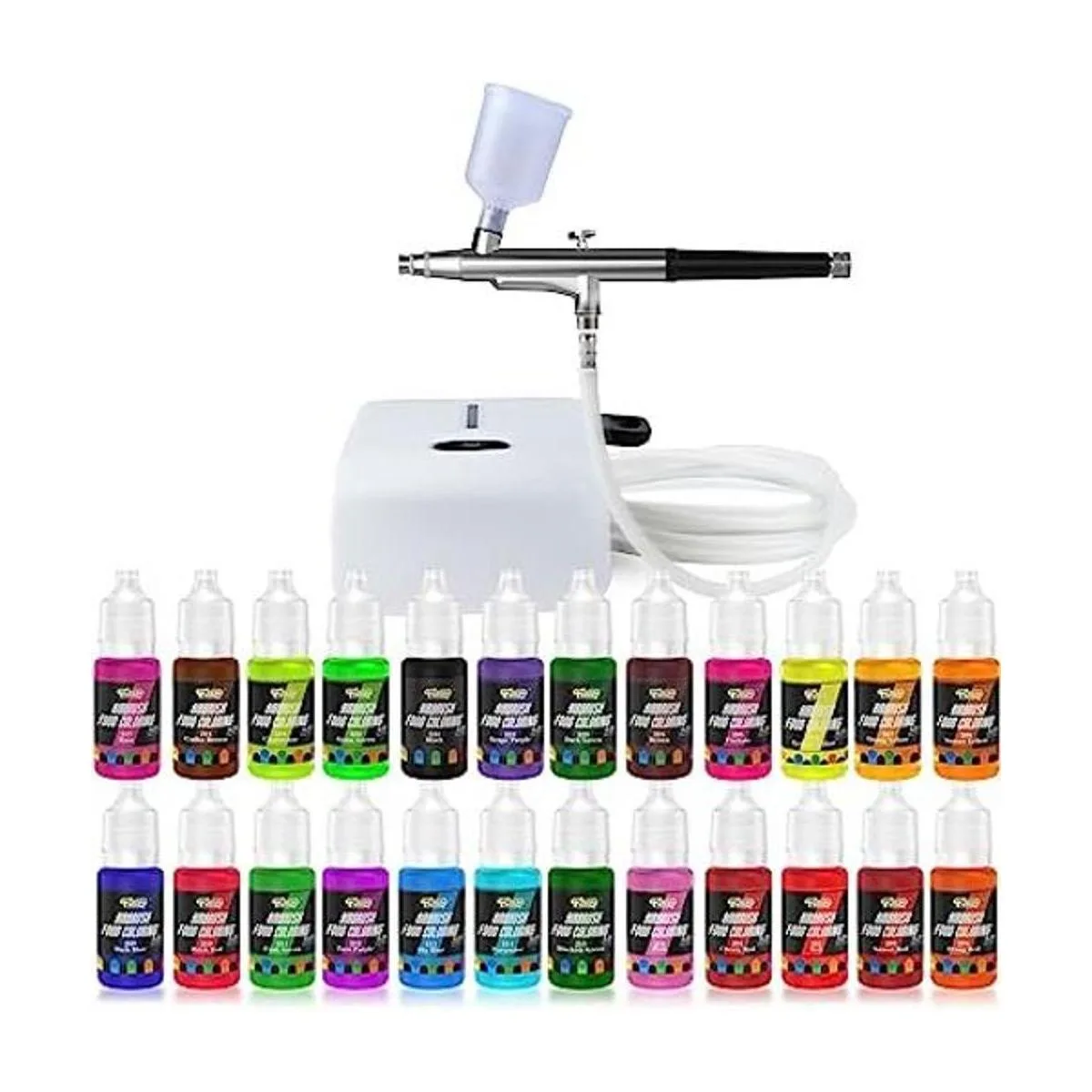 Kit de decoración de aerógrafo para pasteles con_1