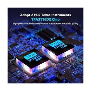 Fosi Audio BT30D Bluetooth 5.0 Amplificador de receptor de_4