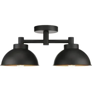 Pathson 2 luces de techo lámpara de techo vintage_1