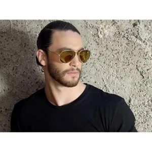 Eagle Eyes Classic Aviator anteojos de sol Acero_4