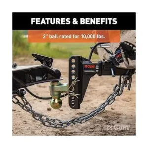 CURT 45912 Bola doble de repuesto para enganche de_5