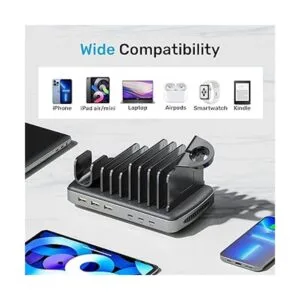 Unitek Estación de carga USB para múltiples dispositivos_5