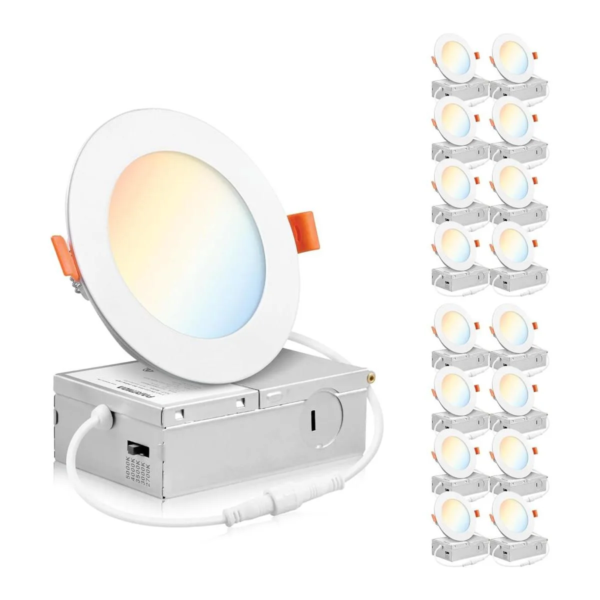 PARMIDA 16 unidades 4 pulgadas 5CCT iluminación_1
