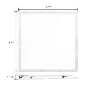 Kadision Paquete de 2 luces LED de panel plano de 2 x 2_6