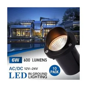 ELEGLO Luces LED para exteriores de 6 W de bajo voltaje_2