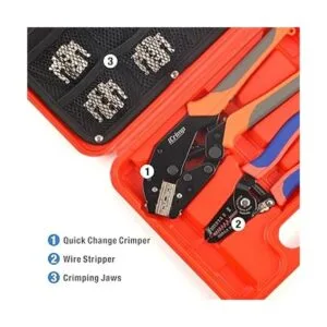 IWISS Juego de herramientas de crimpadora de alambre de_5