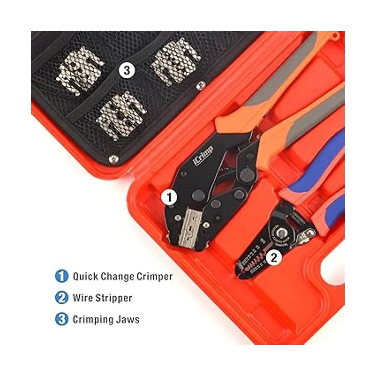 IWISS Juego de herramientas de crimpadora de alambre de_5
