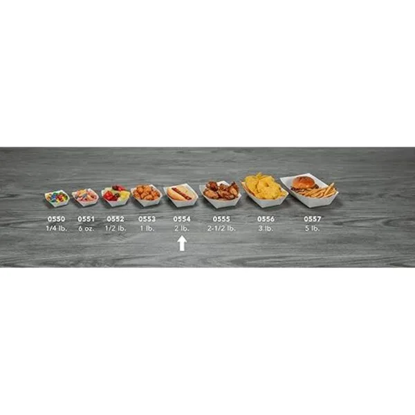 Bandeja Southern Champion Tray para alimentos de cartón;_2