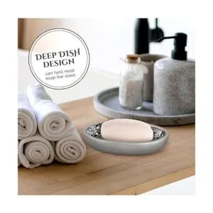 Creative Scents Juego de accesorios decorativos de baño_5