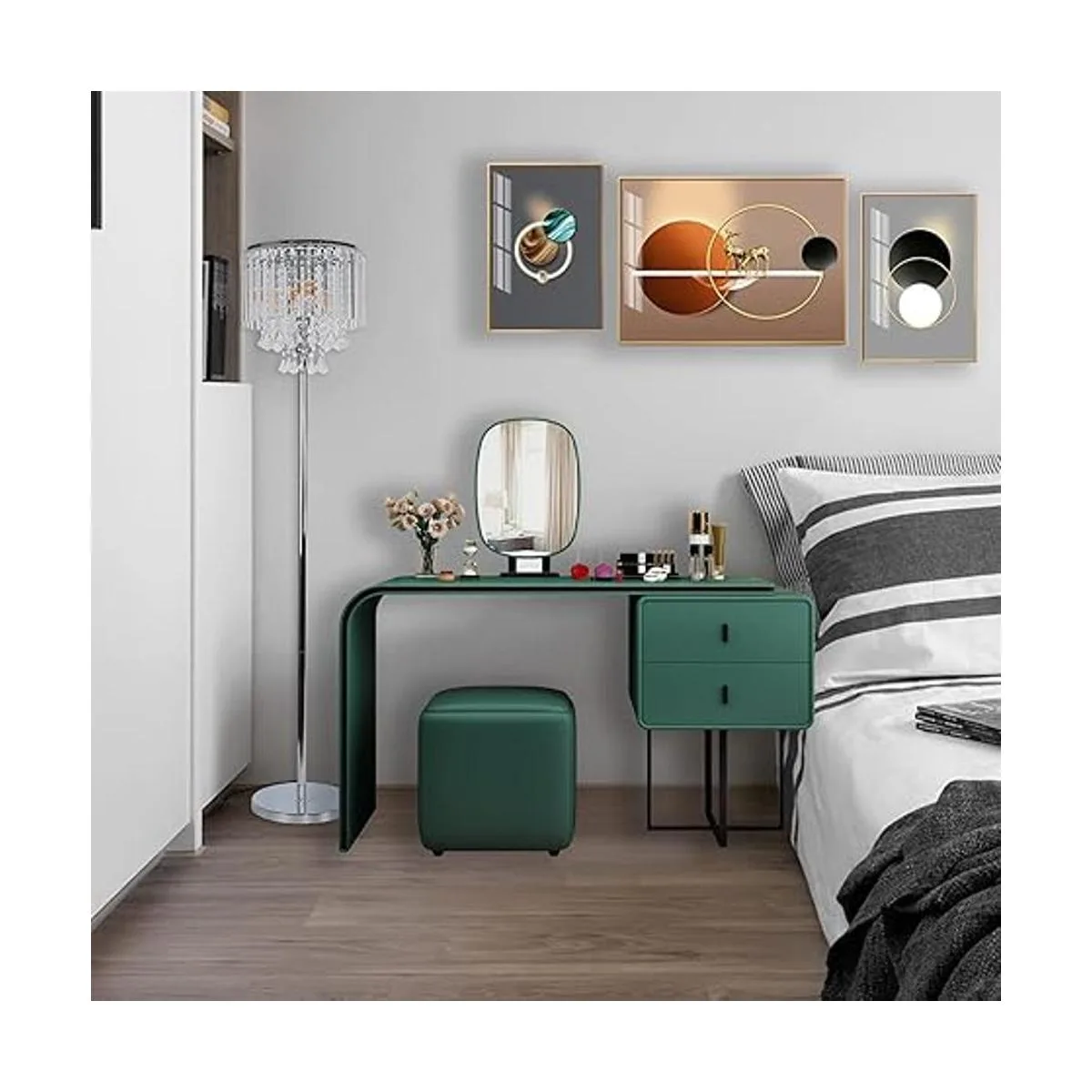 Beaysyty Modern Elegance Lámpara de pie de cristal_6