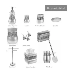 Creative Scents Juego de accesorios decorativos de baño_6