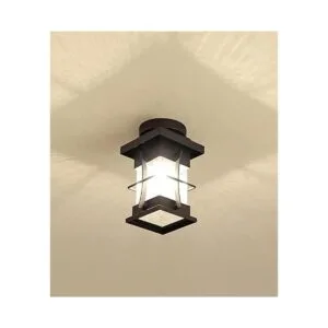 EERU Lámpara colgante exterior con cadena ajustable con_3