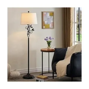 Maxax Lámpara de pie tradicional luz de lectura con_5