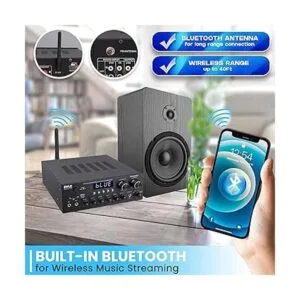 Pyle Amplificador de audio Bluetooth para el hogar_6