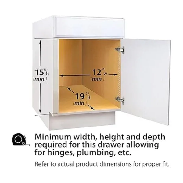 LYNK PROFESSIONAL Organizador de gabinete deslizante para_6