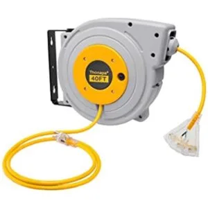 Carrete de cable de extensión retráctil de 123 de SJTW de_1