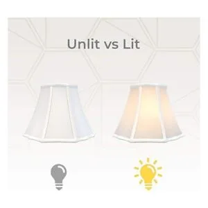 Royal Designs Inc. BSO70116WH Pantalla de lámpara básica_3