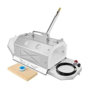 ATkrou GY100 Kit de forja de propano doble puerta acero_1