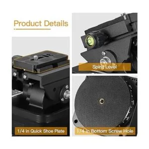 Soonpho M4 Cabezal de trípode panorámico giratorio_6