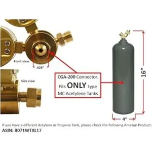 SA Par de medidores de gas de soldadura de reguladores_2