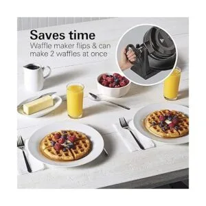 Hamilton Beach 26201 Waflera belga con placas_3