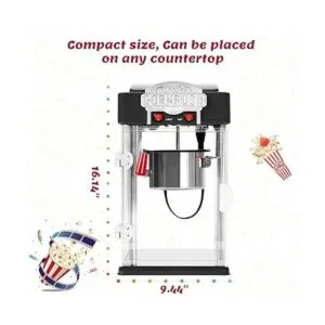 Máquina de palomitas de maíz 4 onzas estilo de teatro_5