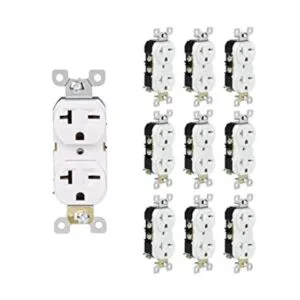 PowGrow Tomacorrientes de receptáculo eléctrico dúplex 20_1