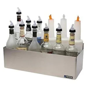 San Jamar B5522D Soporte para botellas de doble carril de_5