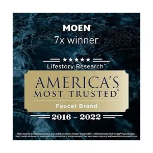 Moen Chateau Kit de molduras de ducha cromado PosiTemp_5