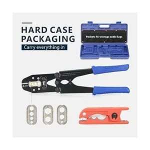 IWISS El juego de herramientas de crimpado de terminales_2