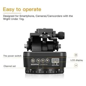 Soonpho M4 Cabezal de trípode panorámico giratorio_4