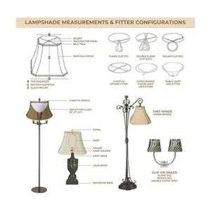 Royal Designs Inc. BSO70116WH Pantalla de lámpara básica_7