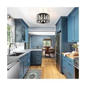 Lámpara de techo de cristal empotrada para dormitorio_6