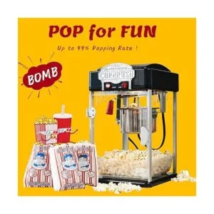 Máquina de palomitas de maíz 4 onzas estilo de teatro_2