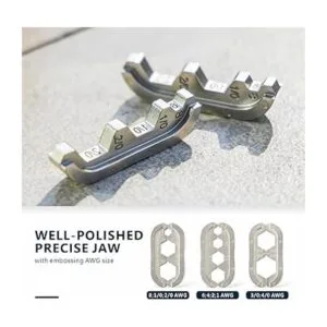 IWISS El juego de herramientas de crimpado de terminales_5