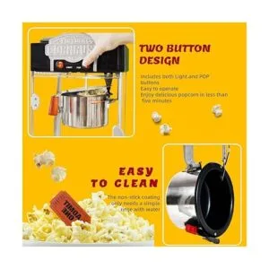 Máquina de palomitas de maíz 4 onzas estilo de teatro_6