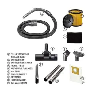 Aspiradora Vacmaster para polvoagua de acero inoxidable_3