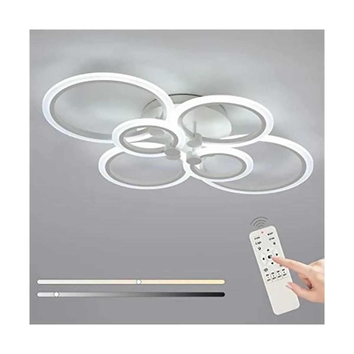 Luces de techo modernas lámparas de techo LED regulables_1