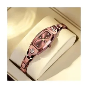 OLEVS Relojes de pulsera de cuarzo cuadrado con diamantes_2