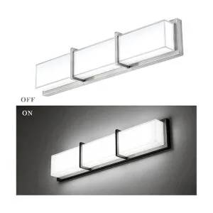 Doxbom Lámparas de tocador de baño de 27 pulgadas_5