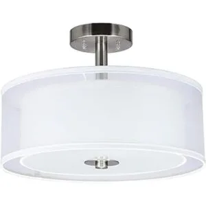 XiNBEi Lighting Lámpara de techo semiempotrada 3 luces_2