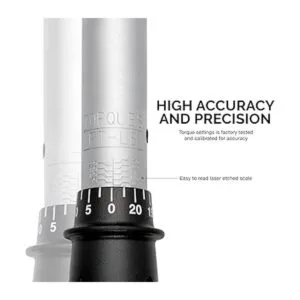 NEIKO PRO 03709B Llave dinamométrica de 12 pulgadas SAE_5