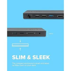 VisionTek Estación de acoplamiento USBC VT2000 Estación_5