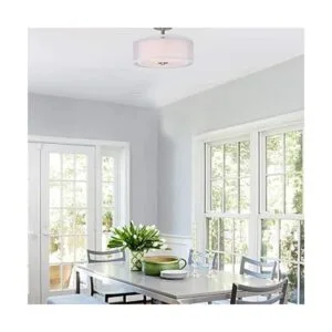 XiNBEi Lighting Lámpara de techo semiempotrada 3 luces_3