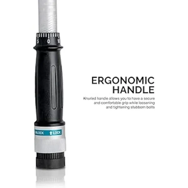NEIKO PRO 03709B Llave dinamométrica de 12 pulgadas SAE_6