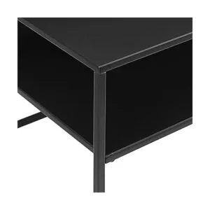 Crosley Furniture Braxton Mesa auxiliar de metal negro_6